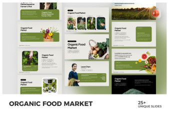 Organic Food Market PowerPoint Template